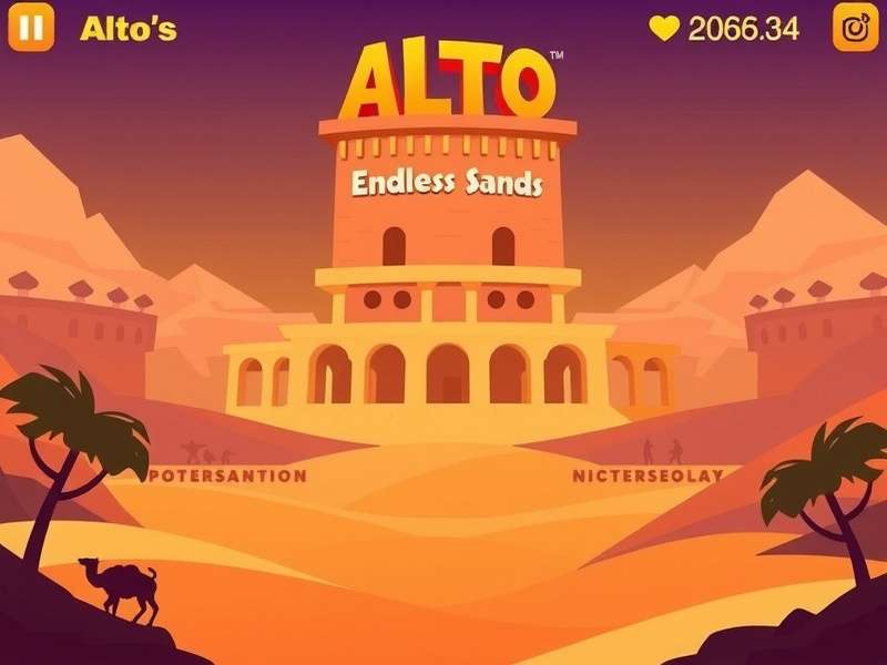 Alto S Endless Sands Gameplay in India
